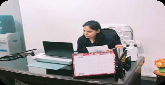 Dr. Poonam Solanki speaking at a workshop